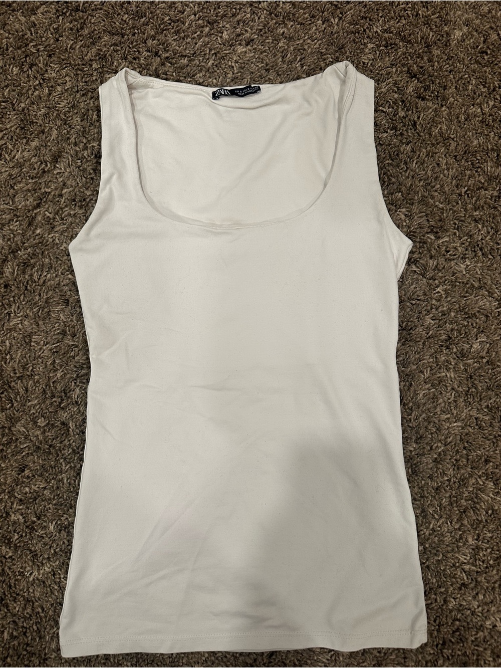 Zara Cream Tank Top